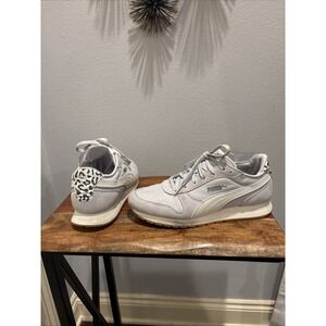 Women's Grey Puma Shoe Sr. Siege Leo Running Shoe Size 8.5 Comfort Casual